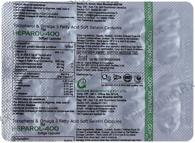 Heparol 400 Capsule