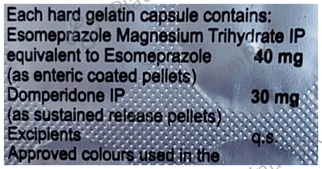 Esobrace D 30/40mg Capsule 10s