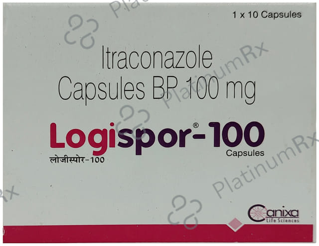 Logispor 100mg Capsule 10s