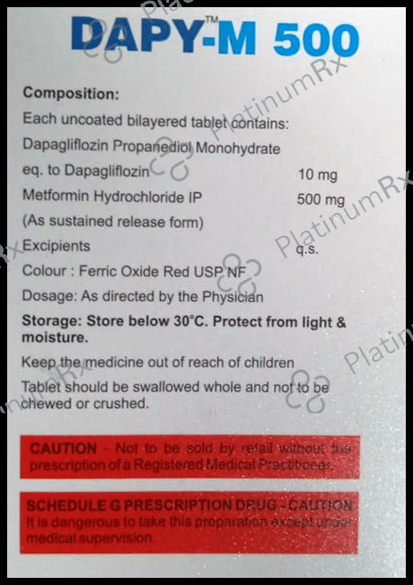Dapy-M 500 Tablet SR