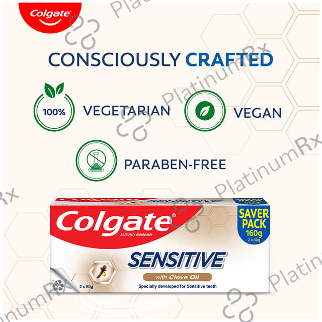 Colgate Sensitive With Clove Oil Anticavity Toothpaste 160gm