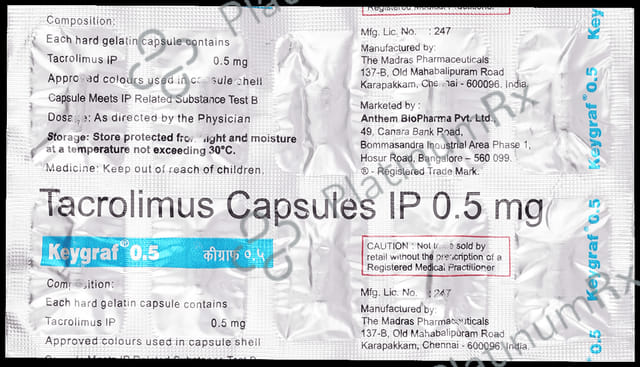 Keygraf 0.5mg Capsule 10s
