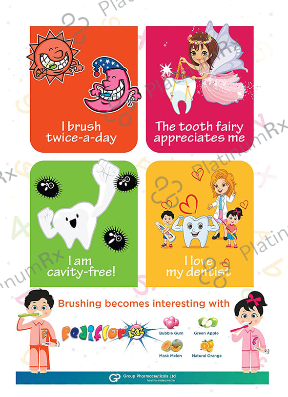 Pediflor kidz Day & Night Kit 6 Kit