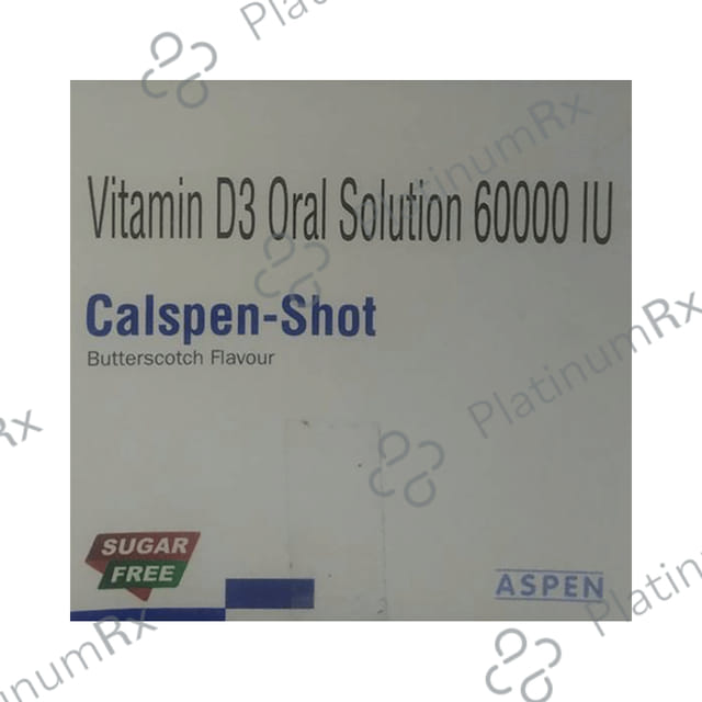 Calspen Shot Butterscotch Flavour Sugar Free Oral Solution 5ml