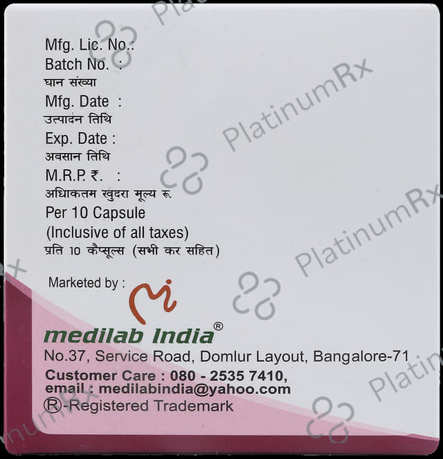 Mecolab PG 750mcg/75mg Capsule