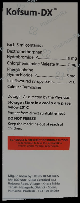 Kofsum-DX Syrup
