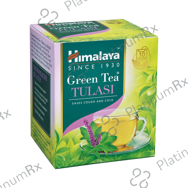 Himalaya Green Tea Sachet (2gm Each) Tulasi 10 Sachets