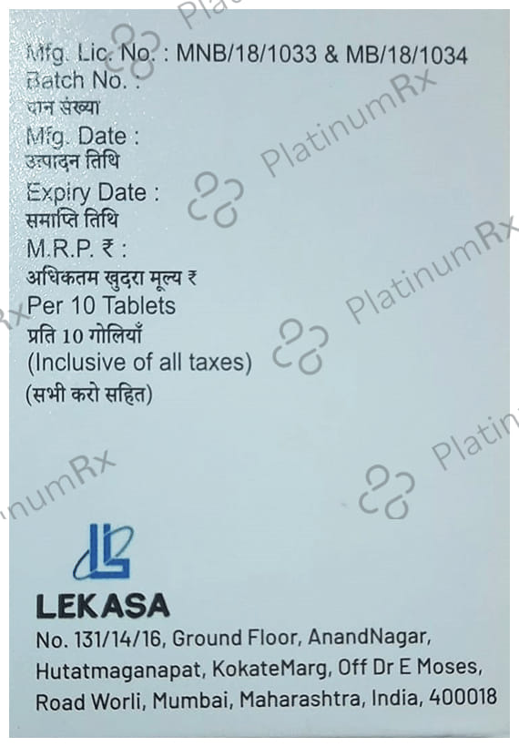 Lekamet SR 500 Tablet 10s