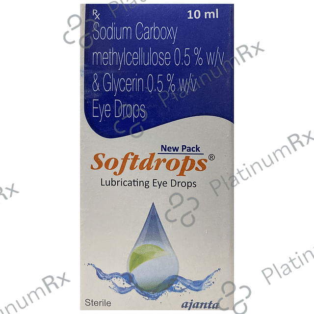New Softdrops Lubricating Eye Drop 10ml
