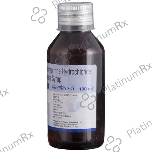 Xpect D 2/10/5mg Syrup 100ml