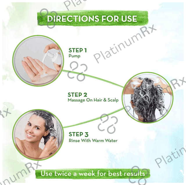 Mamaearth Onion Shampoo for Healthy Hair SLS & Paraben Free 650ml