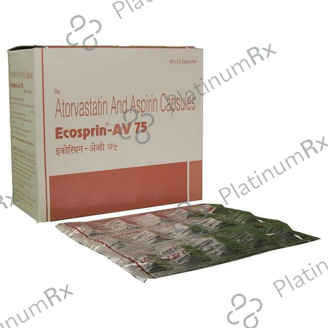 Ecosprin AV 75/10mg Capsule 15s