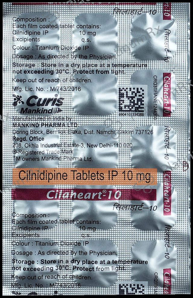 Cilaheart 10mg Tablet 15s