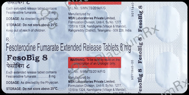Fesobig 8mg Tablet ER 10s