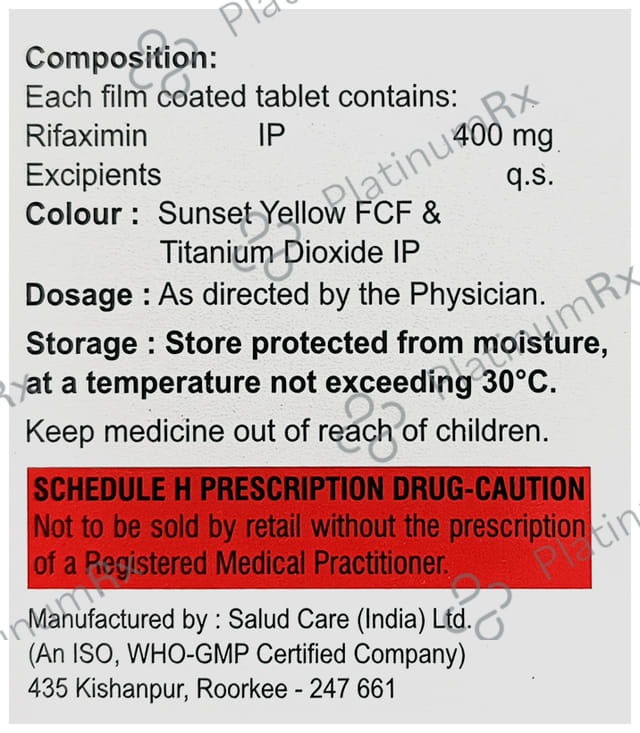 Riffodoze 400mg Tablet 10s