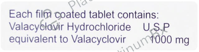 Valkon 1000mg Tablet 3s
