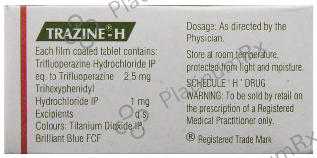 Trazine H 2.5/1mg Tablet 10s