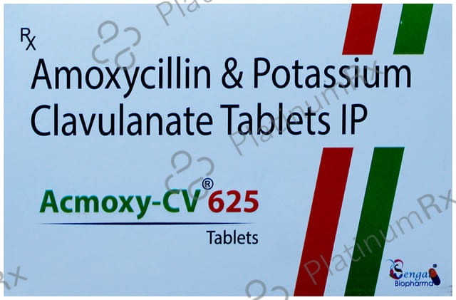 Acmoxy CV 625 500/125mg Tablet 10s