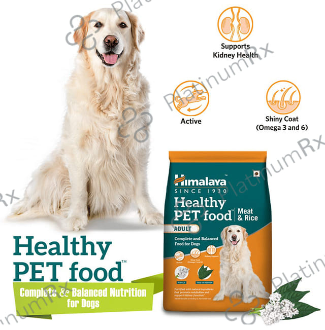 Himalaya Healthy Adult Dogs Meat & Rice Pet Food 3kg