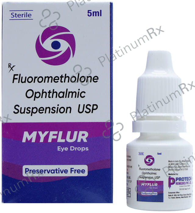 Myflur 0.1% Eye Drops 5ml