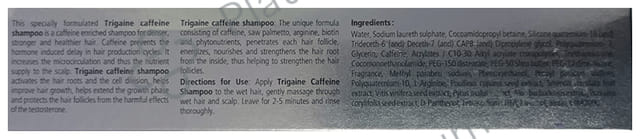 Trigaine Caffeine Shampoo 200ml