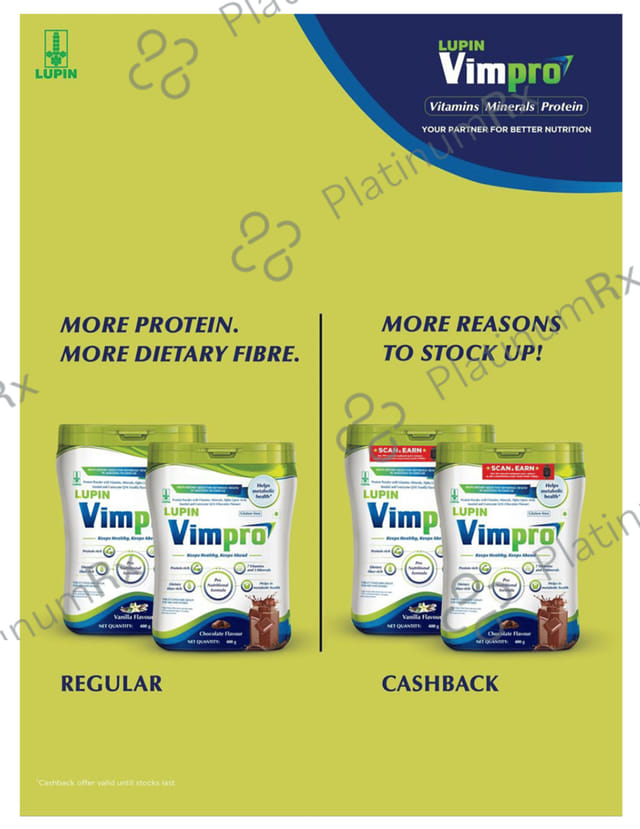 Vimpro Vanilla Powder 400gm
