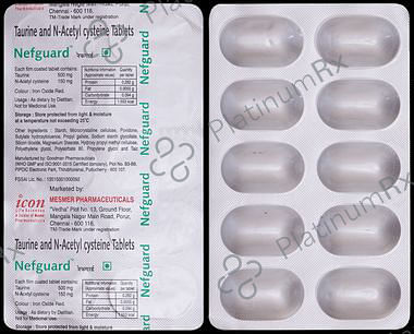 Nefguard 500/150mg Tablet 10s