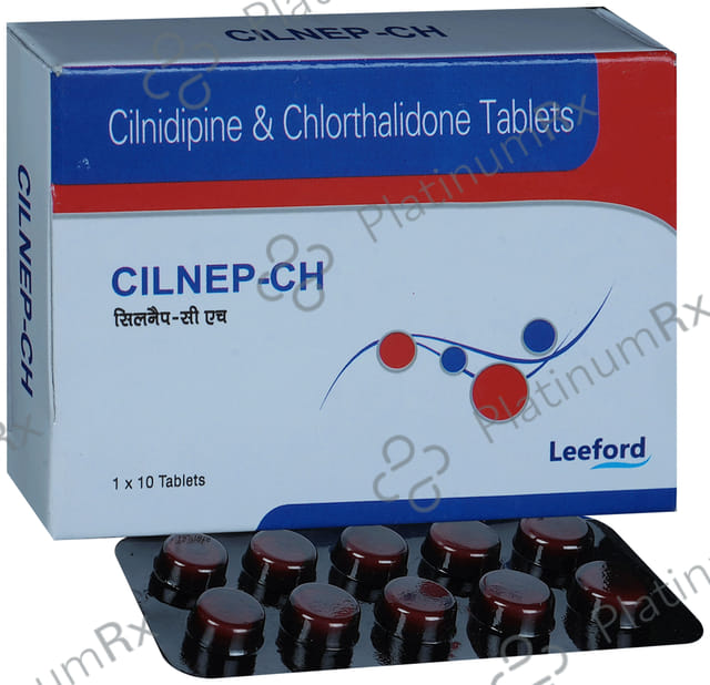 Cilnep CH 10/12.5mg Tablet 10s