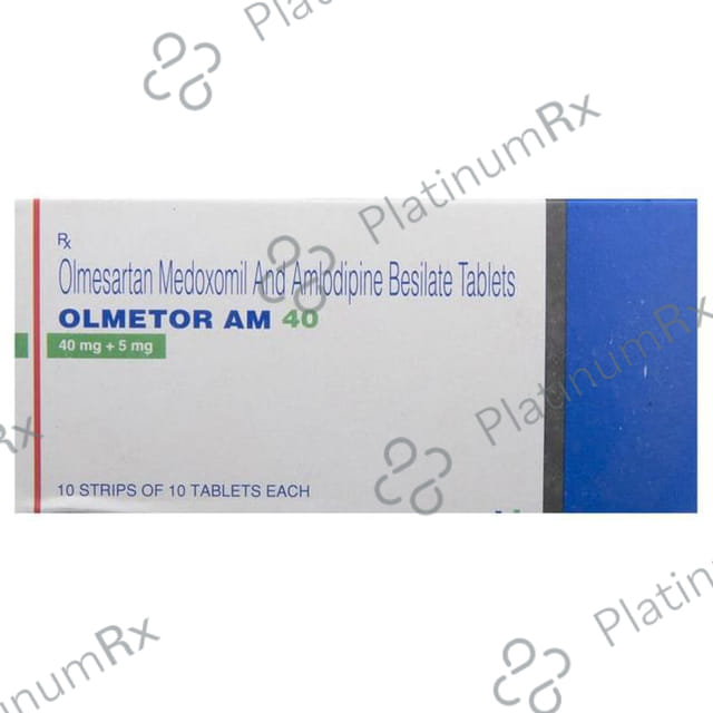 Olmetor AM 40 Tablet