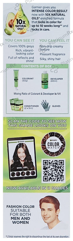 Garnier Color Naturals Creme Rich Hair Color Intense Red