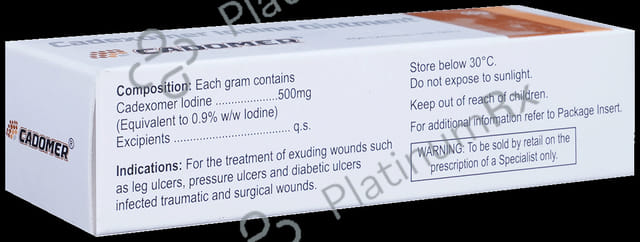 Cadomer 0.9% Ointment 10gm