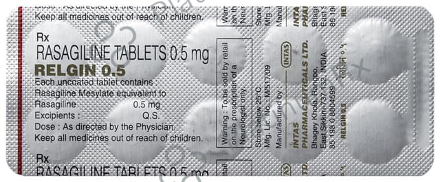 Relgin 0.5mg Tablet 10s
