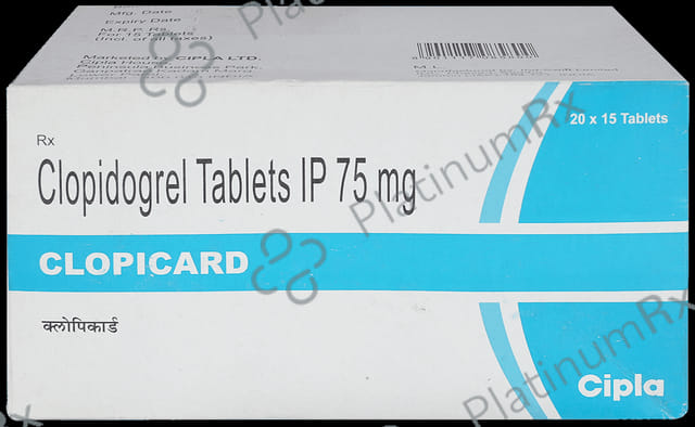 Clopicard 75mg Tablet 15s