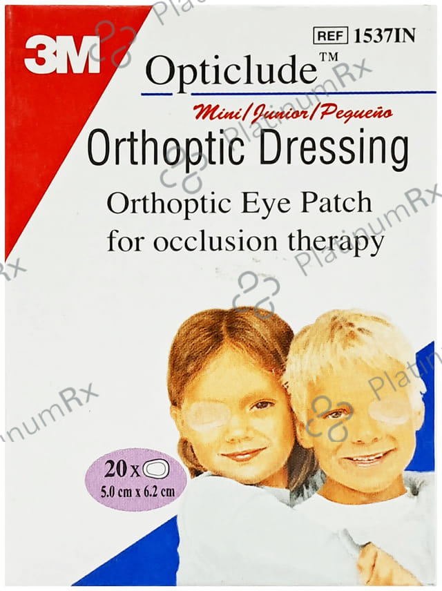 3M Opticlude Orthoptic Eye Patch Junior