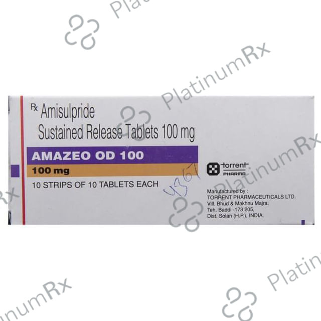 Amazeo OD SR 100mg Tablet 10s