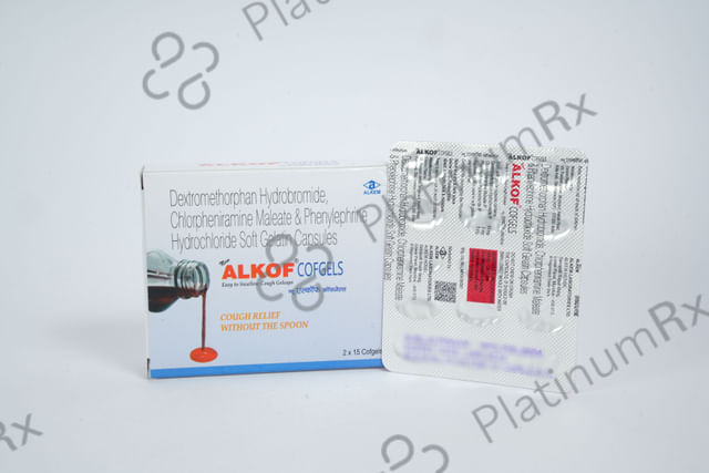 Alkof Cofgel 2/10/5mg Capsule 15s