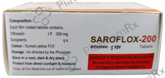 Saroflox 200 Tablet