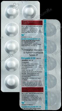 Olmewon H 20 Tablet 10 Tablet Wonset Health Pvt