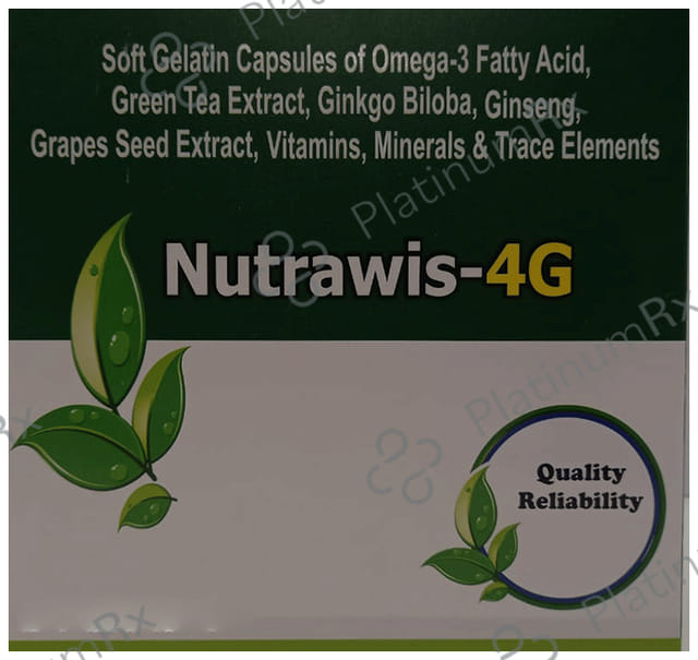 Nutrawis 4G Softgel Capsule 10s