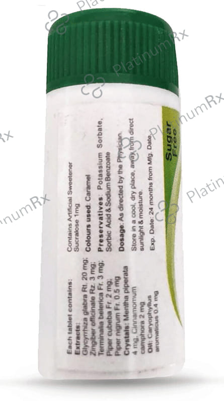 Charak Kofol Ayurvedic Chewable Tablet 60s