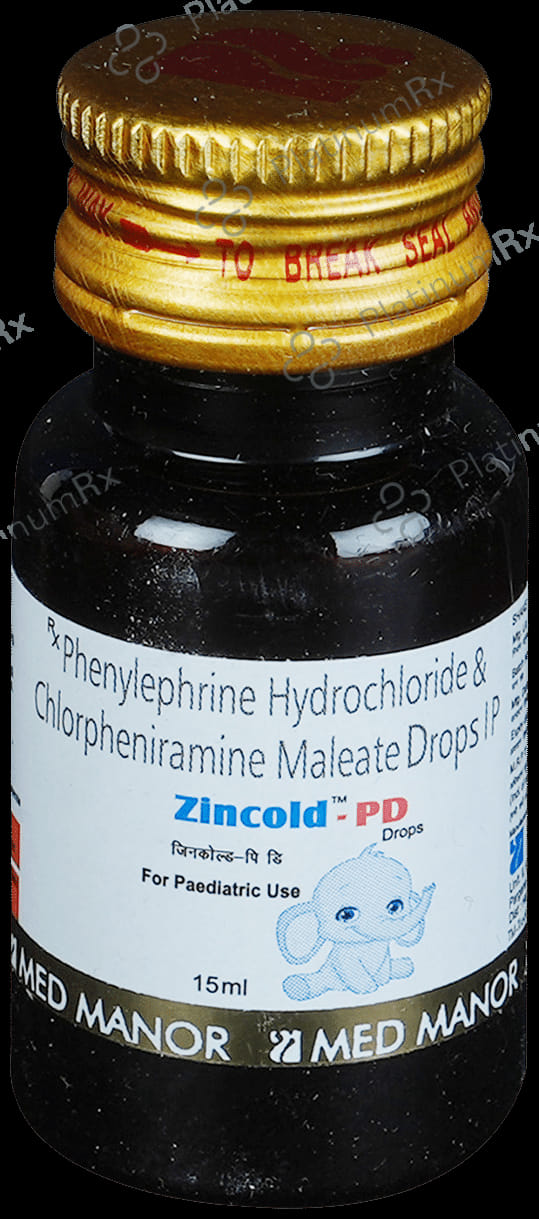 Zincold PD 2/2.5mg Oral Drops 15ml