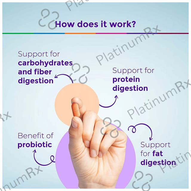 Healthyr U Advanced Digestive Enzymes + Probiotic Tablet 60s