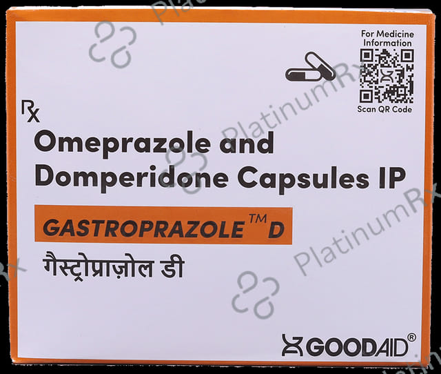 Gastroprazole D 10/20mg Capsule 15s