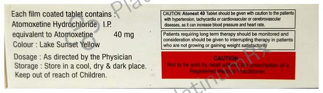 Atonext 40 Tablet