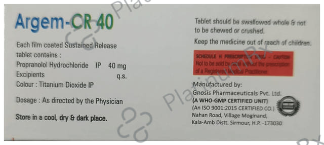 Argem CR 40 Tablet 10s