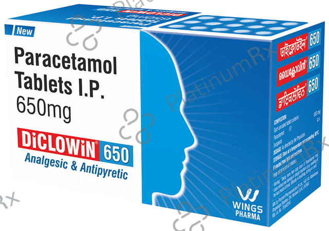 Diclowin 650mg Tablet 15s