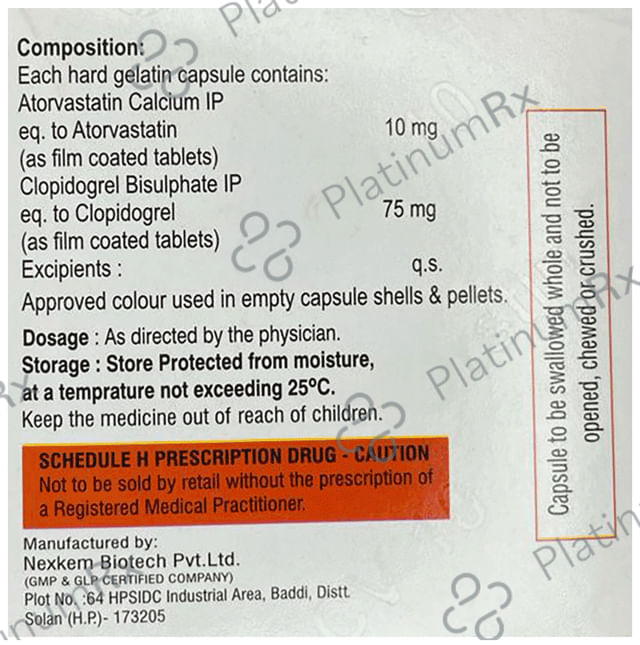 Orstin CV 10 Capsule