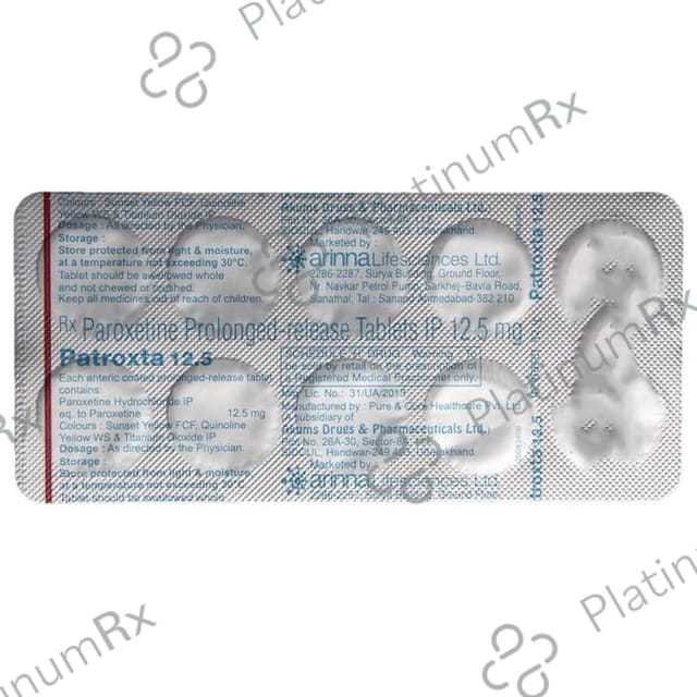 Patroxta 12.5 Tablet PR