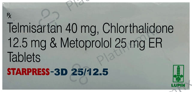 Starpress 3D 12.5/25/40mg Tablet 10s