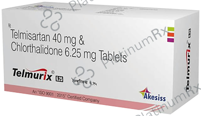 Telmurix 40/6.25mg Tablet 10s
